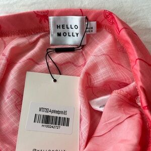 Hello Molly summer two piece set- size S- NEVER worn